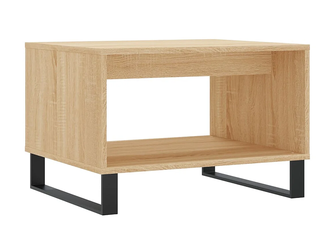 Couchtisch Beistelltisch Sonoma-Eiche 60x50x40 cm Holzwerkstoff -MN17690