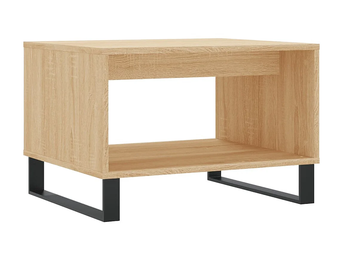 Couchtisch Beistelltisch Sonoma-Eiche 60x50x40 cm Holzwerkstoff -MN17690