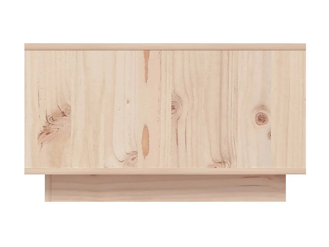 Couchtisch Beistelltisch 55x56x32 cm Massivholz Kiefer -MN50811