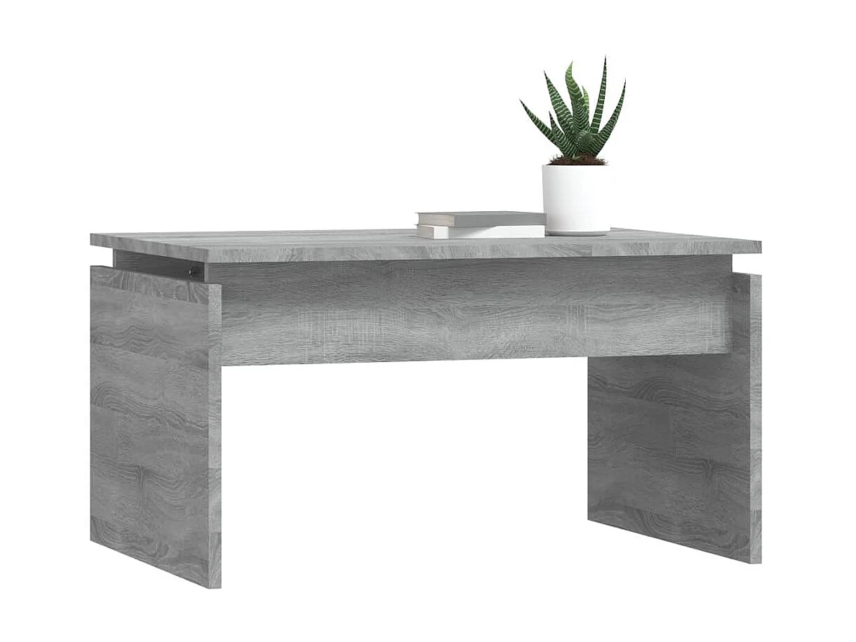Couchtisch Beistelltisch Grau Sonoma 68x50x38 cm Holzwerkstoff -MN10586
