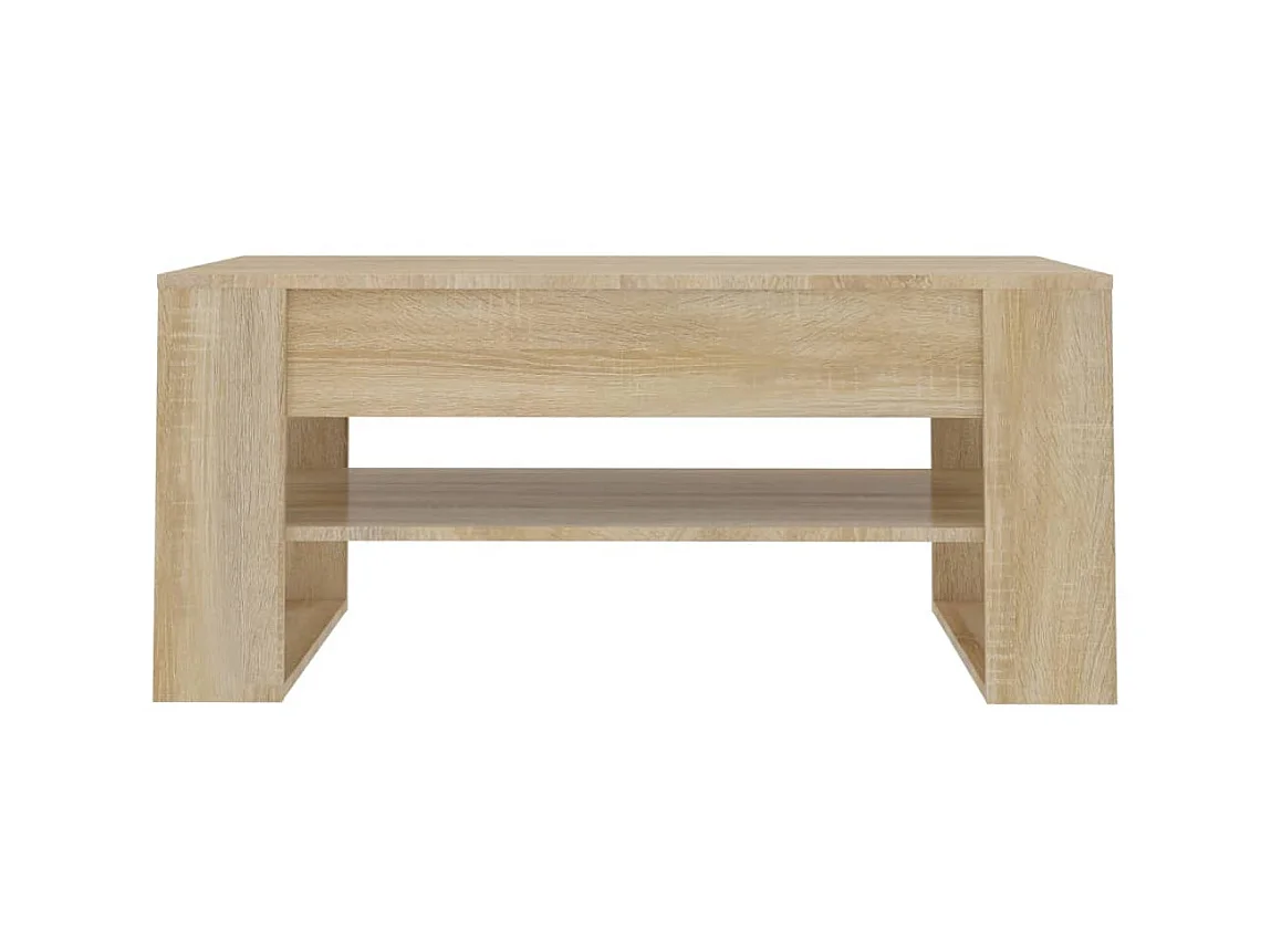 Couchtisch Beistelltisch Sonoma-Eiche 102x55x45 cm Holzwerkstoff -MN30670
