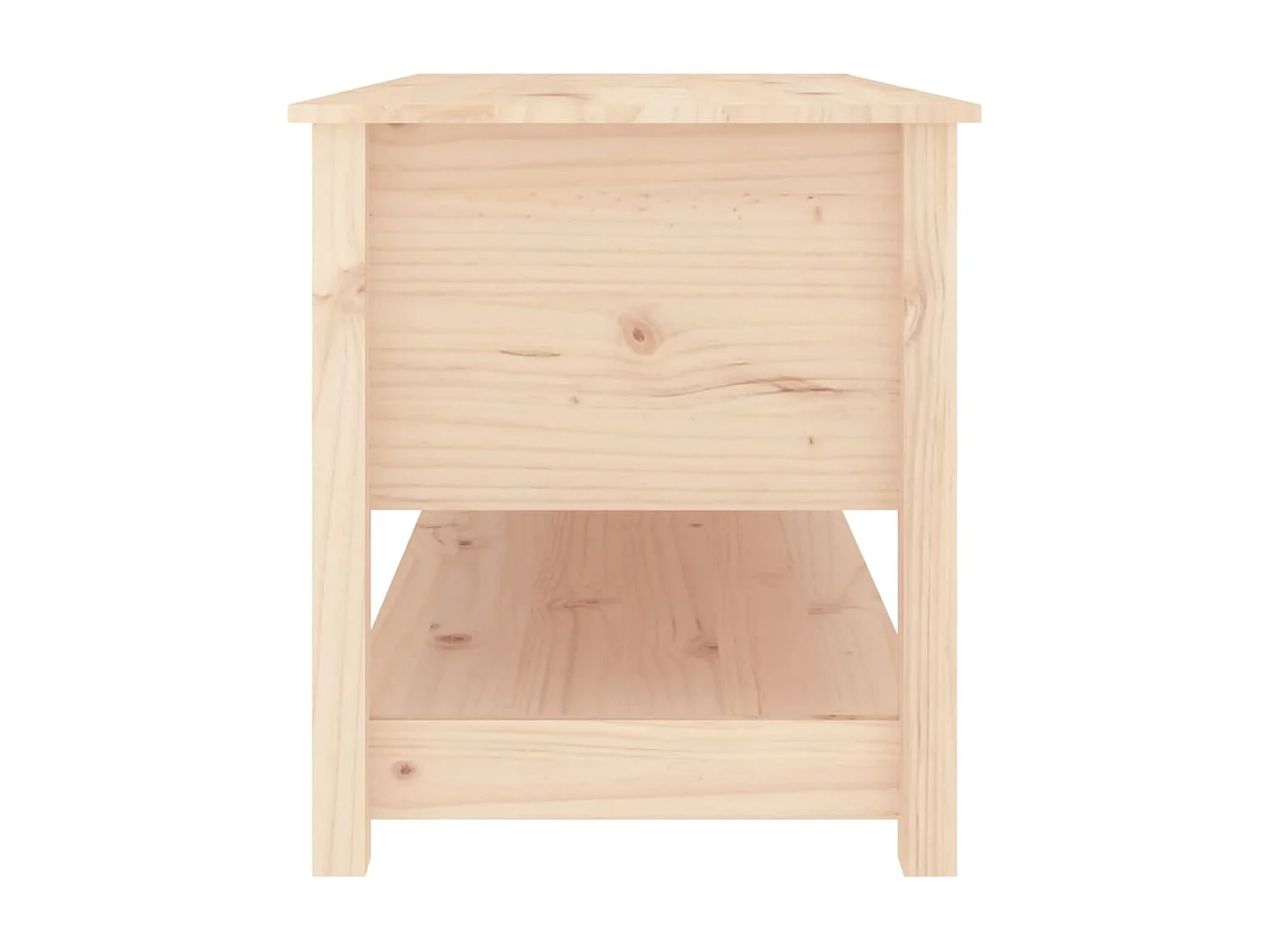 Couchtisch Beistelltisch 102x49x55 cm Massivholz Kiefer -MN95840