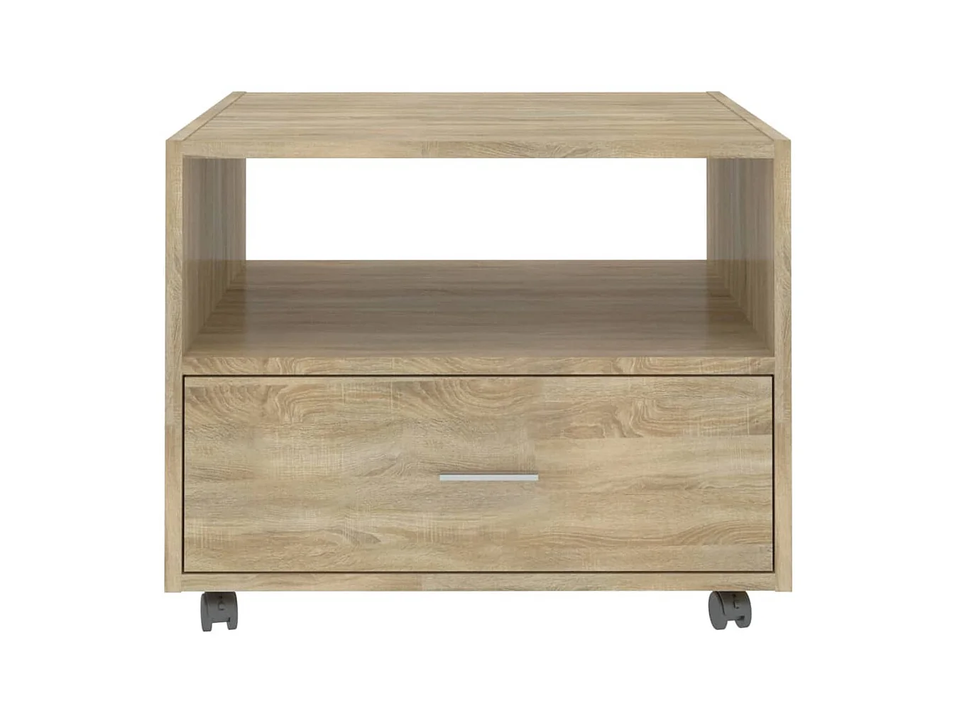Couchtisch Beistelltisch Sonoma-Eiche 55x55x40 cm Holzwerkstoff -MN14444