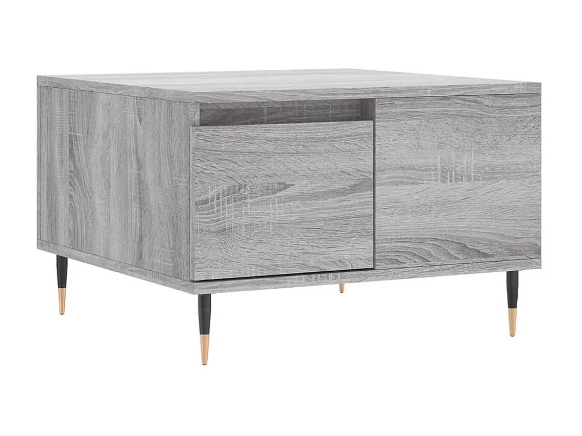 Couchtisch Beistelltisch Grau Sonoma 55x55x36,5 cm Holzwerkstoff -MN88153