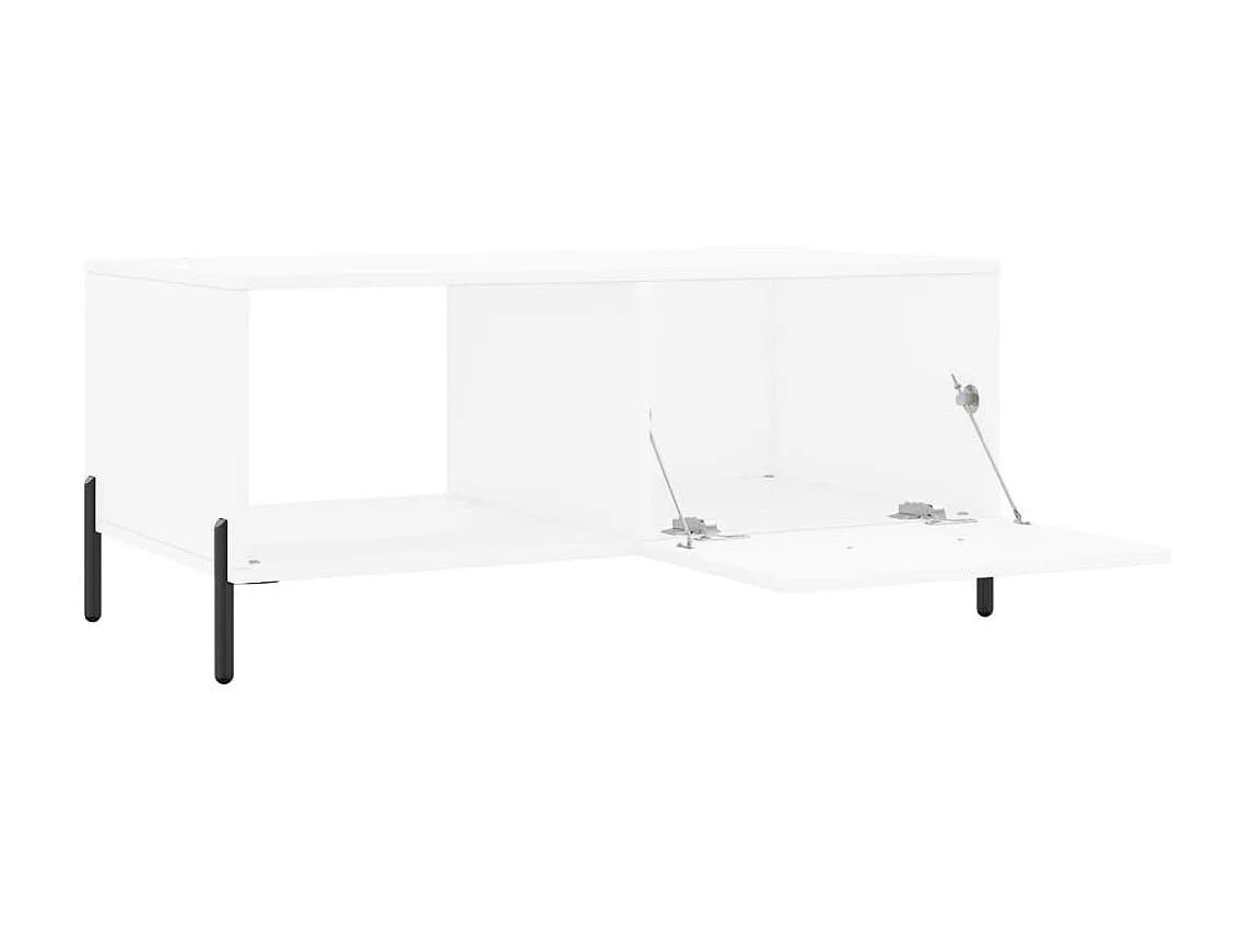 Couchtisch Beistelltisch Weiß 90x50x40 cm Holzwerkstoff -MN87173