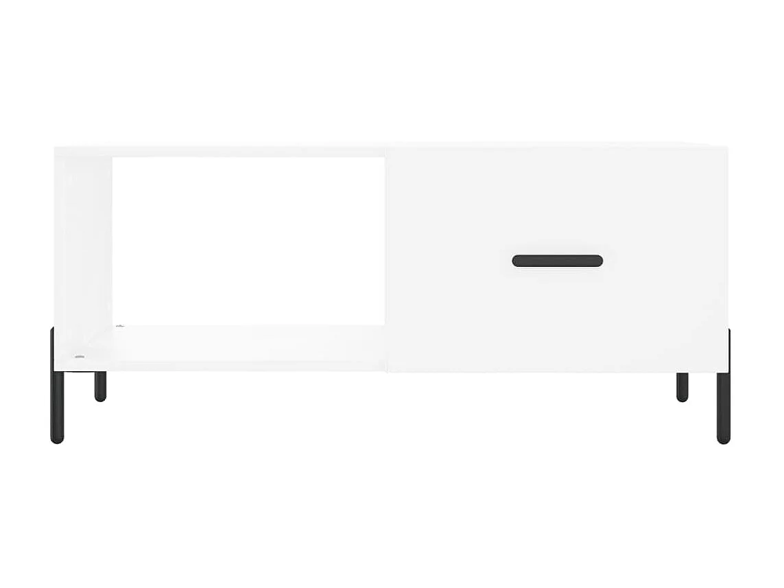 Couchtisch Beistelltisch Weiß 90x50x40 cm Holzwerkstoff -MN87173