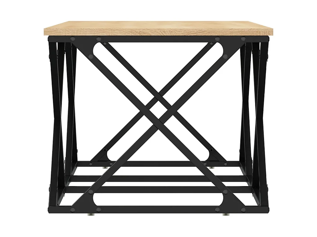 Couchtisch Beistelltisch Sonoma-Eiche 100x49x40 cm Holzwerkstoff -MN85600