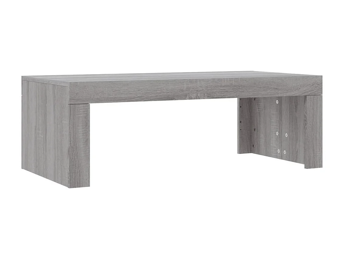 Couchtisch Beistelltisch Grau Sonoma 102x50x36 cm Holzwerkstoff -MN59096