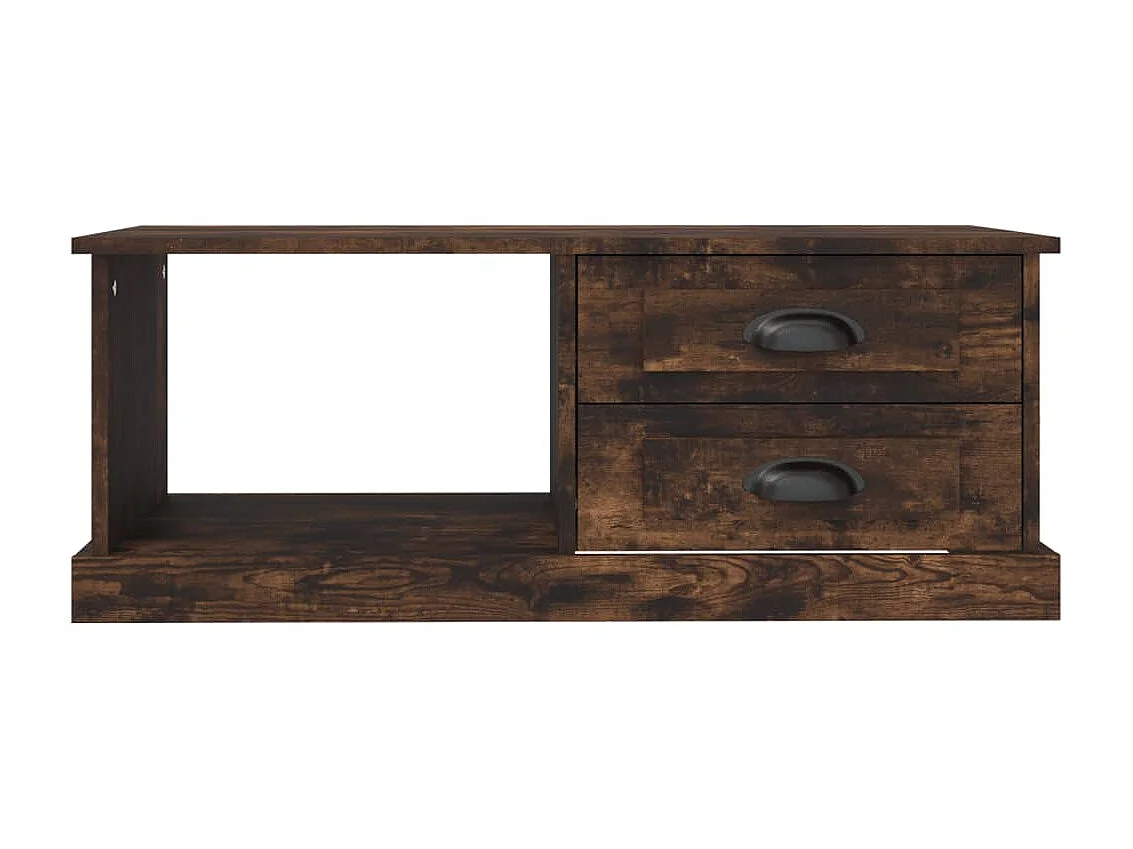 Couchtisch Beistelltisch Räuchereiche 90x50x35 cm Holzwerkstoff -MN42961