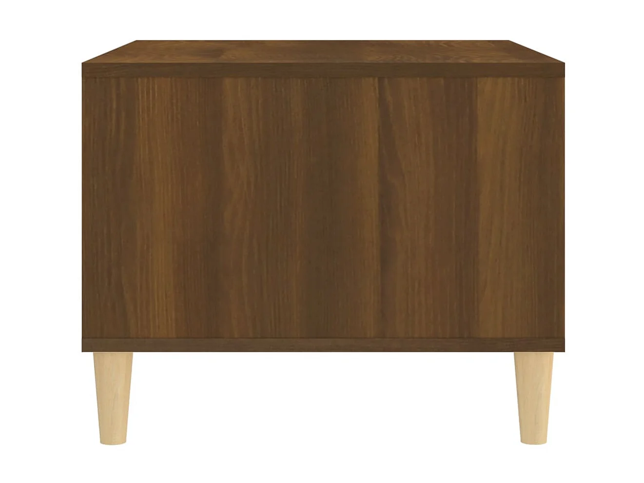 Couchtisch Braun Beistelltisch Eichen-Optik 60x50x40 cm Holzwerkstoff -MN11631