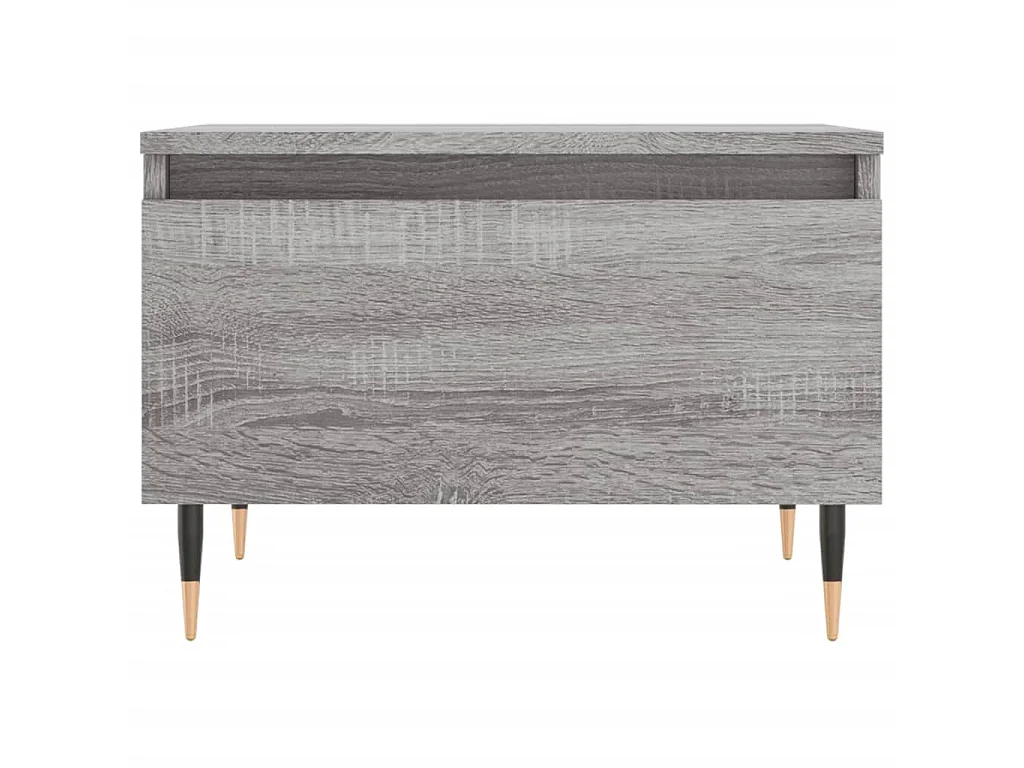 2er-Set Couchtische Beistelltisch Grau Sonoma 50x46x35 cm Holzwerkstoff -MN19728