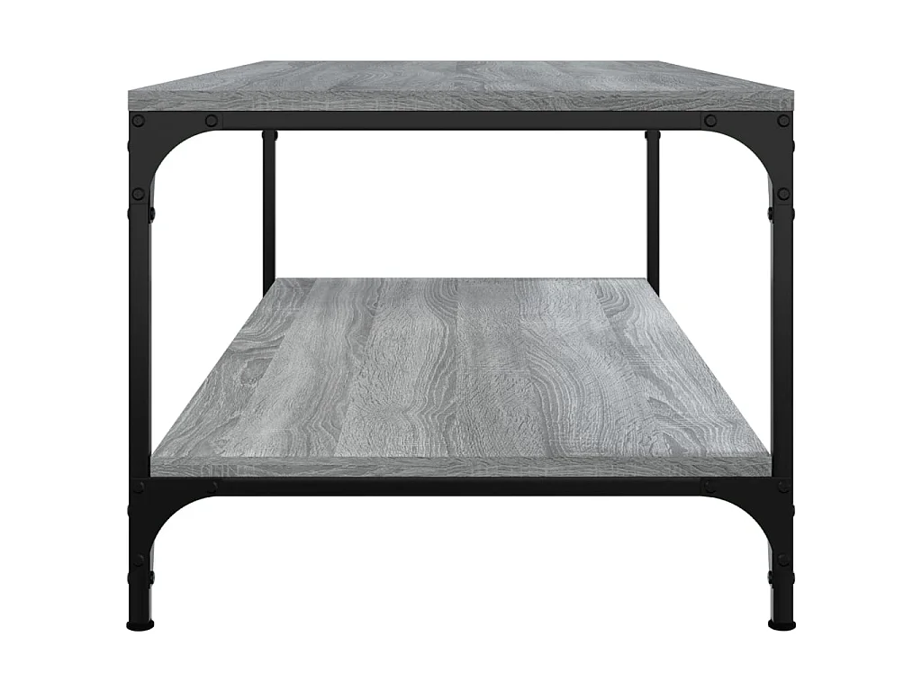 Couchtisch Beistelltisch Grau Sonoma 80x50x40 cm Holzwerkstoff -MN32714