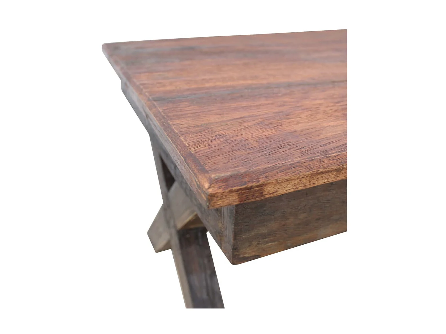 Couchtisch Beistelltisch Recyceltes Massivholz 110 x 60 x 45 cm -MN17979