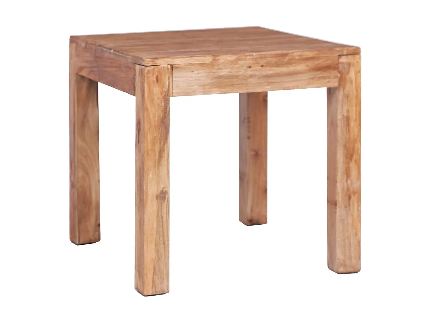 Couchtisch Beistelltisch 53x50x50 cm Altholz Massiv -MN17422