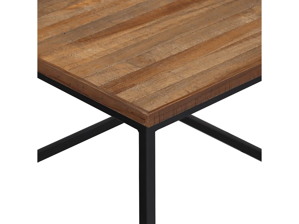 2er-Set Satztische Couchtische Massivholz Teak -MN40474