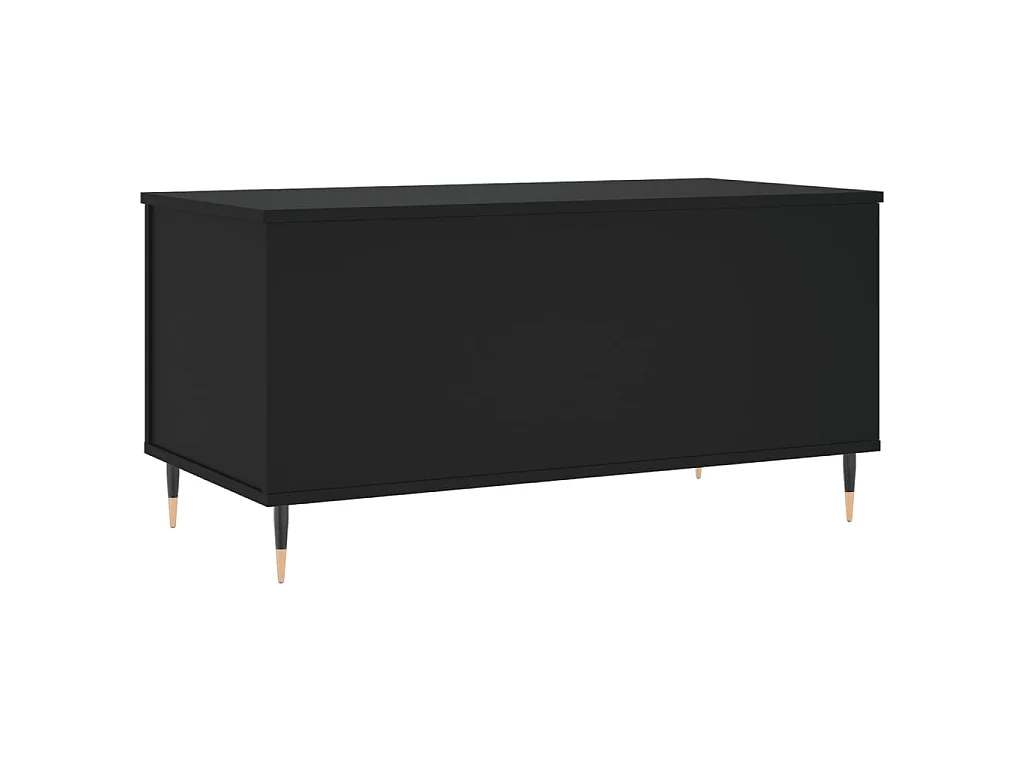Couchtisch Beistelltisch Schwarz 90x44,5x45 cm Holzwerkstoff -MN11582