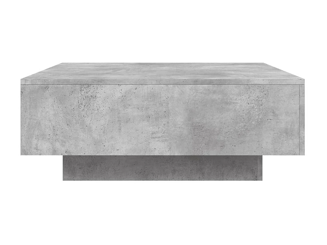 Couchtisch Beistelltisch Betongrau 80x80x31 cm Holzwerkstoff -MN47838