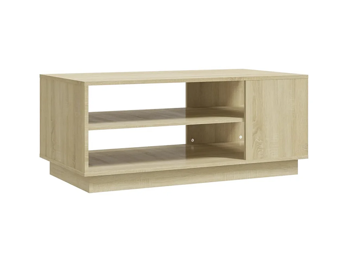 Couchtisch Beistelltisch Sonoma-Eiche 102x55x43 cm Holzwerkstoff -MN57864