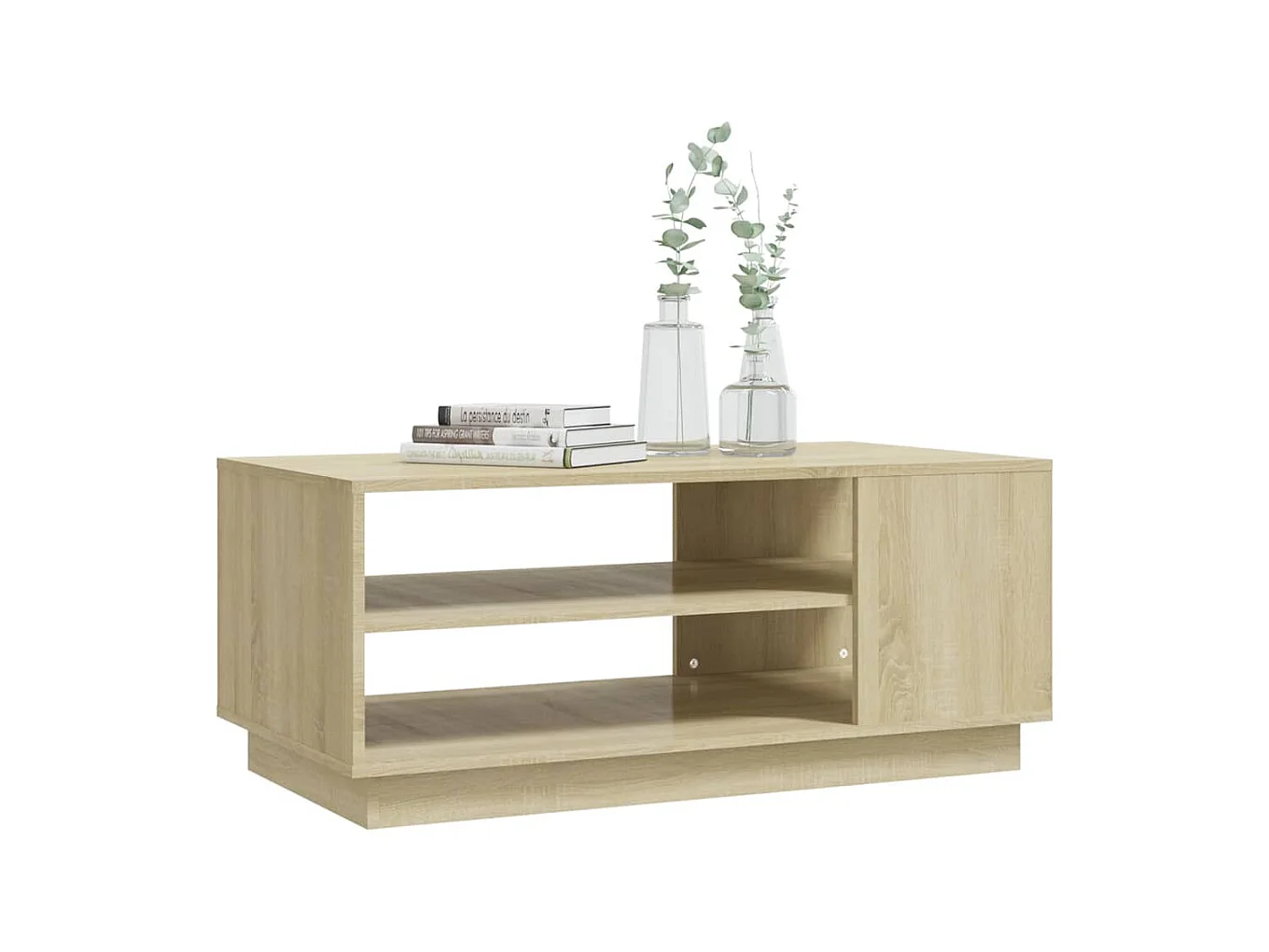 Couchtisch Beistelltisch Sonoma-Eiche 102x55x43 cm Holzwerkstoff -MN57864