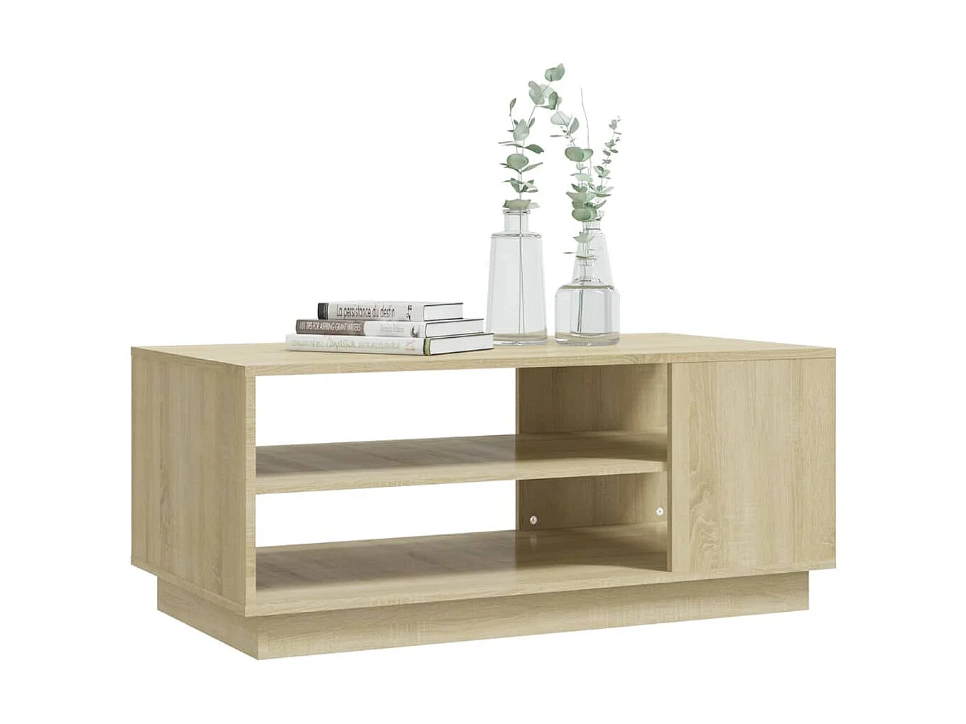 Couchtisch Beistelltisch Sonoma-Eiche 102x55x43 cm Holzwerkstoff -MN57864