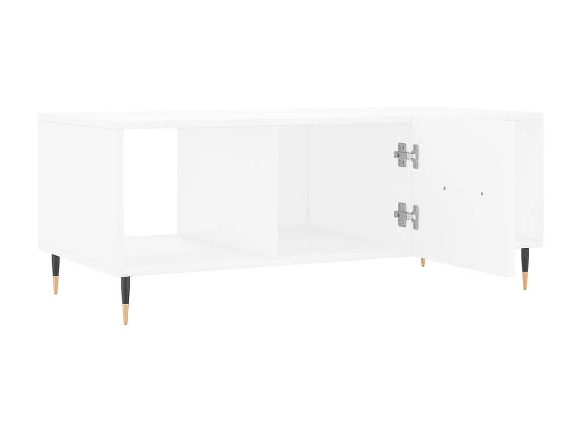 Couchtisch Beistelltisch Weiß 102x50x40 cm Holzwerkstoff -MN27430