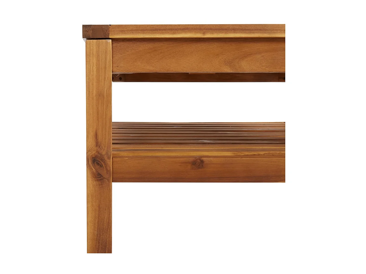 Couchtisch Beistelltisch 65x65x35 cm Massivholz Akazie -MN23745