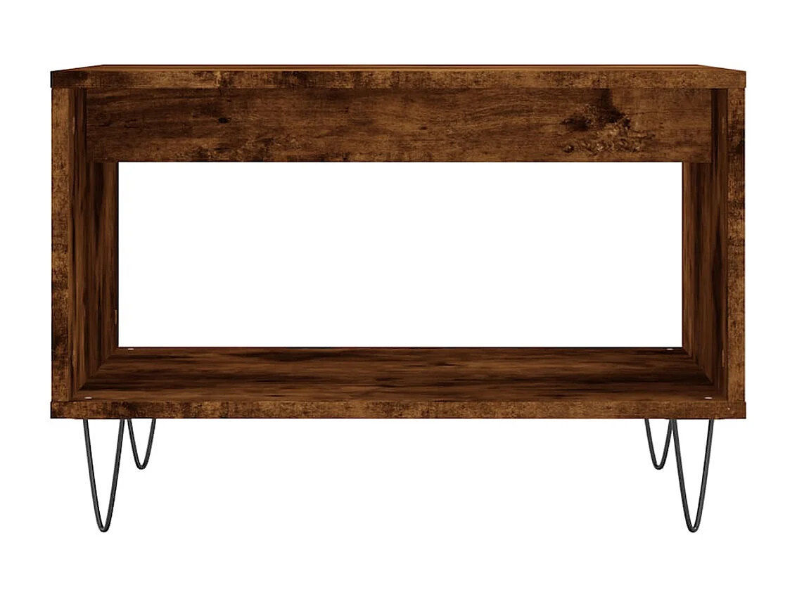 Couchtisch Beistelltisch Räuchereiche 60x50x40 cm Holzwerkstoff -MN31264