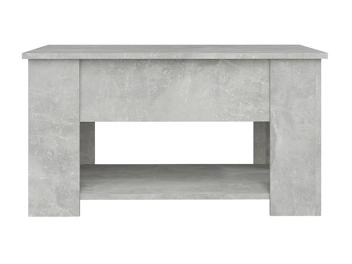 Couchtisch Beistelltisch Betongrau 79x49x41 cm Holzwerkstoff -MN67002