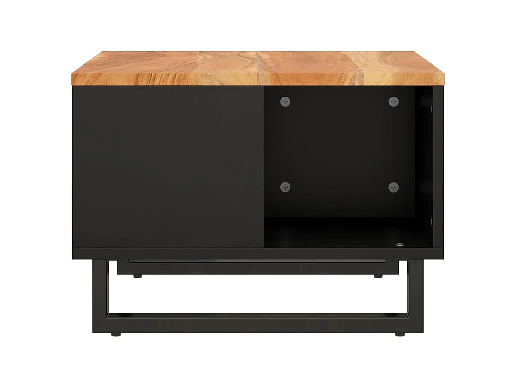 Couchtisch Beistelltisch 60x50x35 cm Massivholz Akazie -MN23687