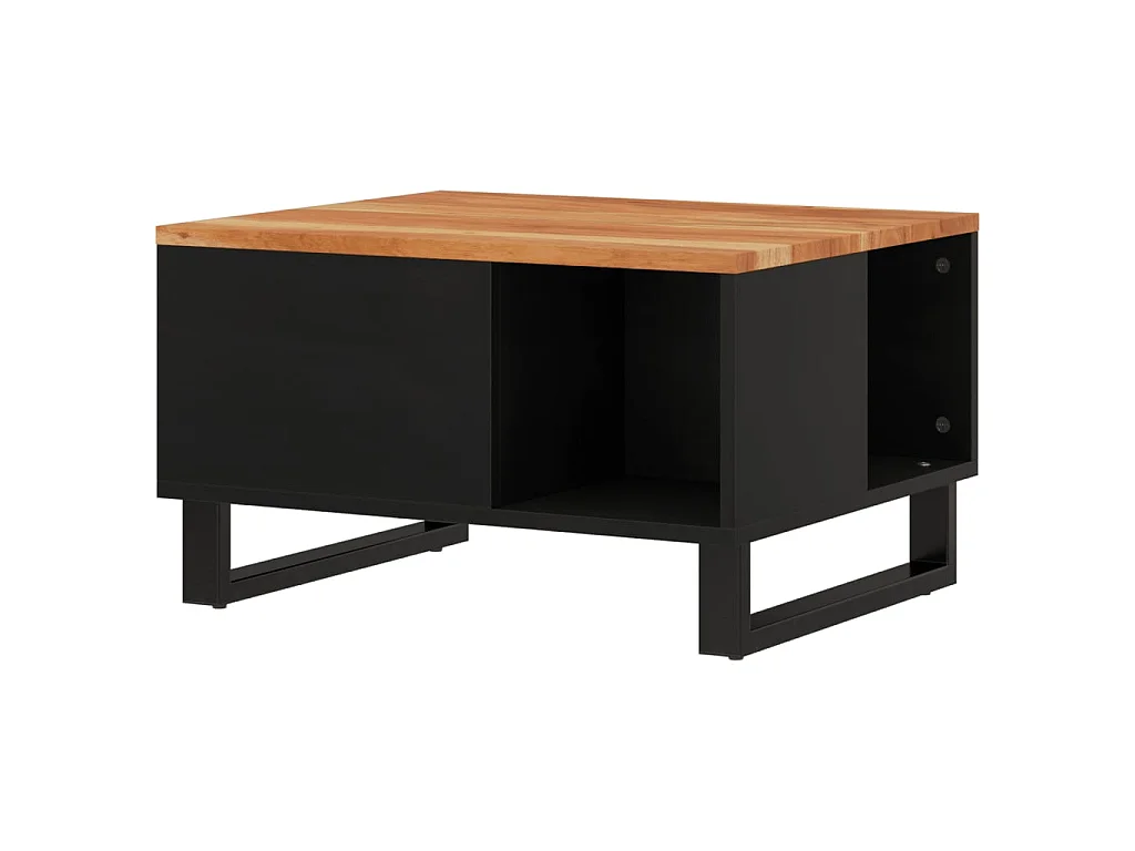 Couchtisch Beistelltisch 60x50x35 cm Massivholz Akazie -MN23687