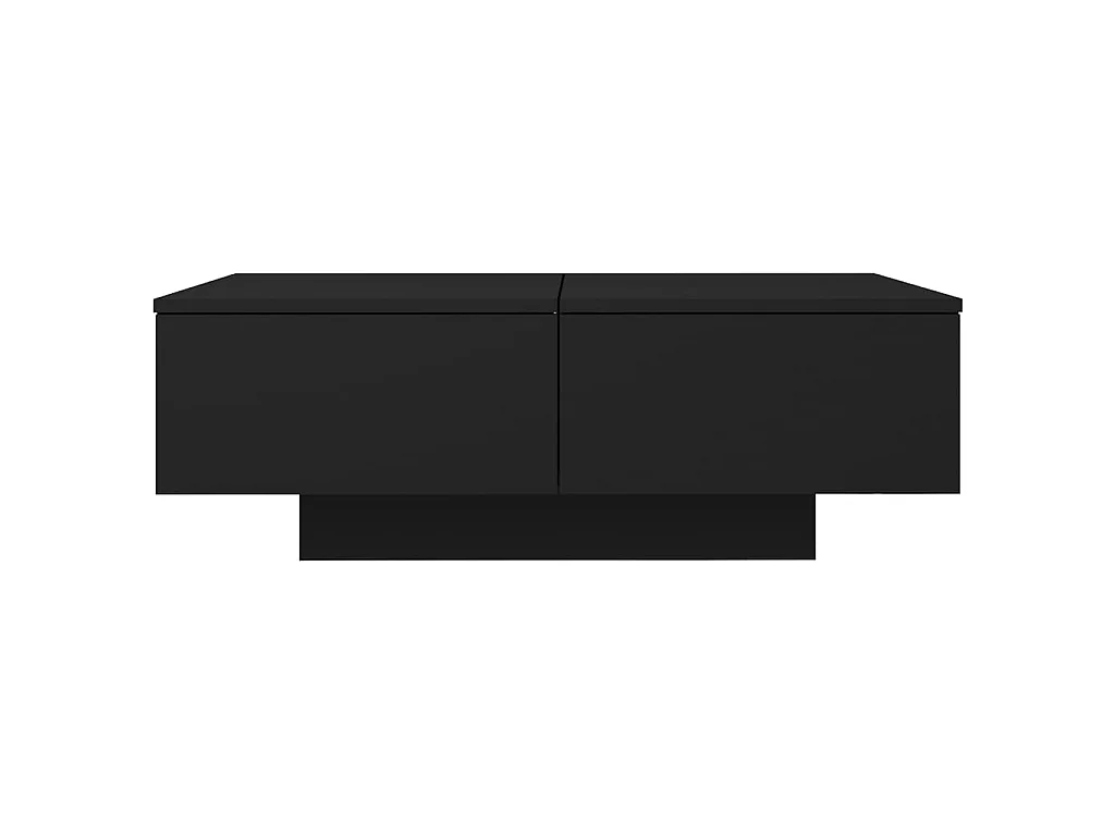 Couchtisch Beistelltisch Schwarz 90x60x31 cm Holzwerkstoff -MN28228