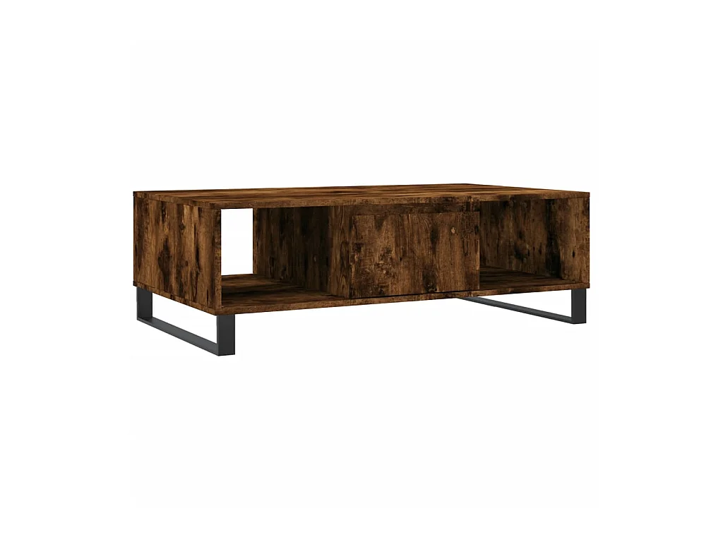 Couchtisch Beistelltisch Räuchereiche 104x60x35 cm Holzwerkstoff -MN55065