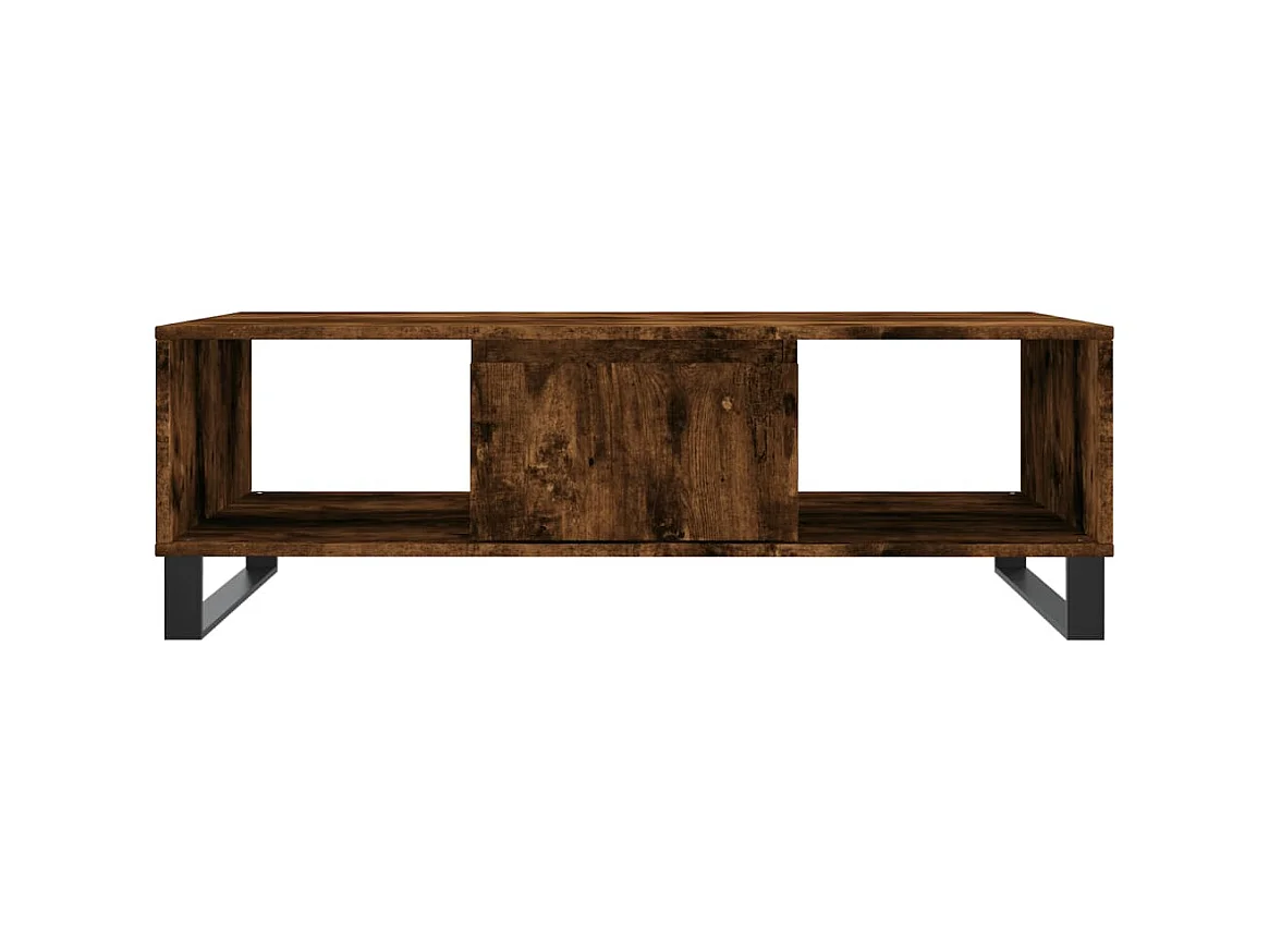 Couchtisch Beistelltisch Räuchereiche 104x60x35 cm Holzwerkstoff -MN55065