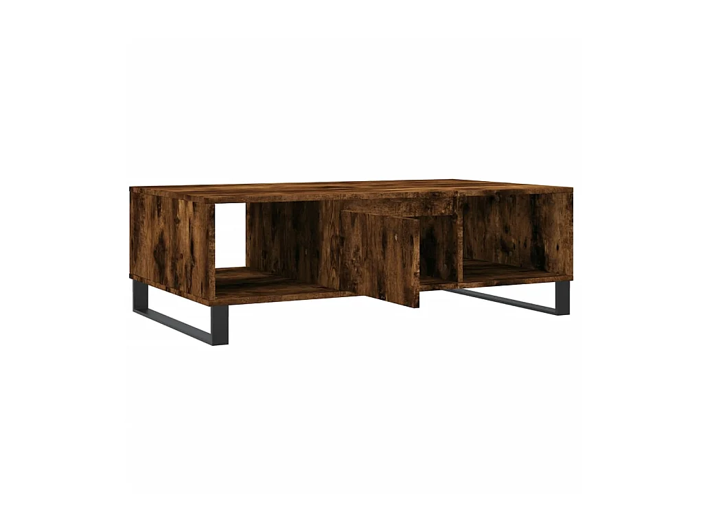 Couchtisch Beistelltisch Räuchereiche 104x60x35 cm Holzwerkstoff -MN55065