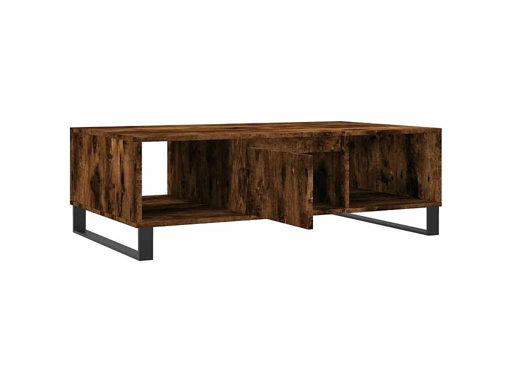 Couchtisch Beistelltisch Räuchereiche 104x60x35 cm Holzwerkstoff -MN55065