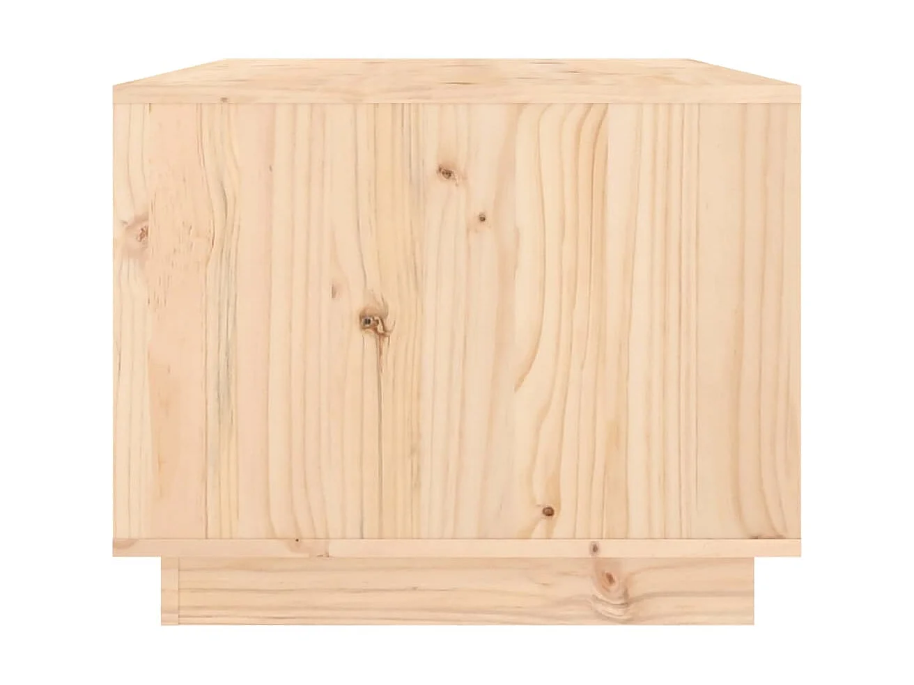 Couchtisch Beistelltisch 80x50x40 cm Massivholz Kiefer -MN60150