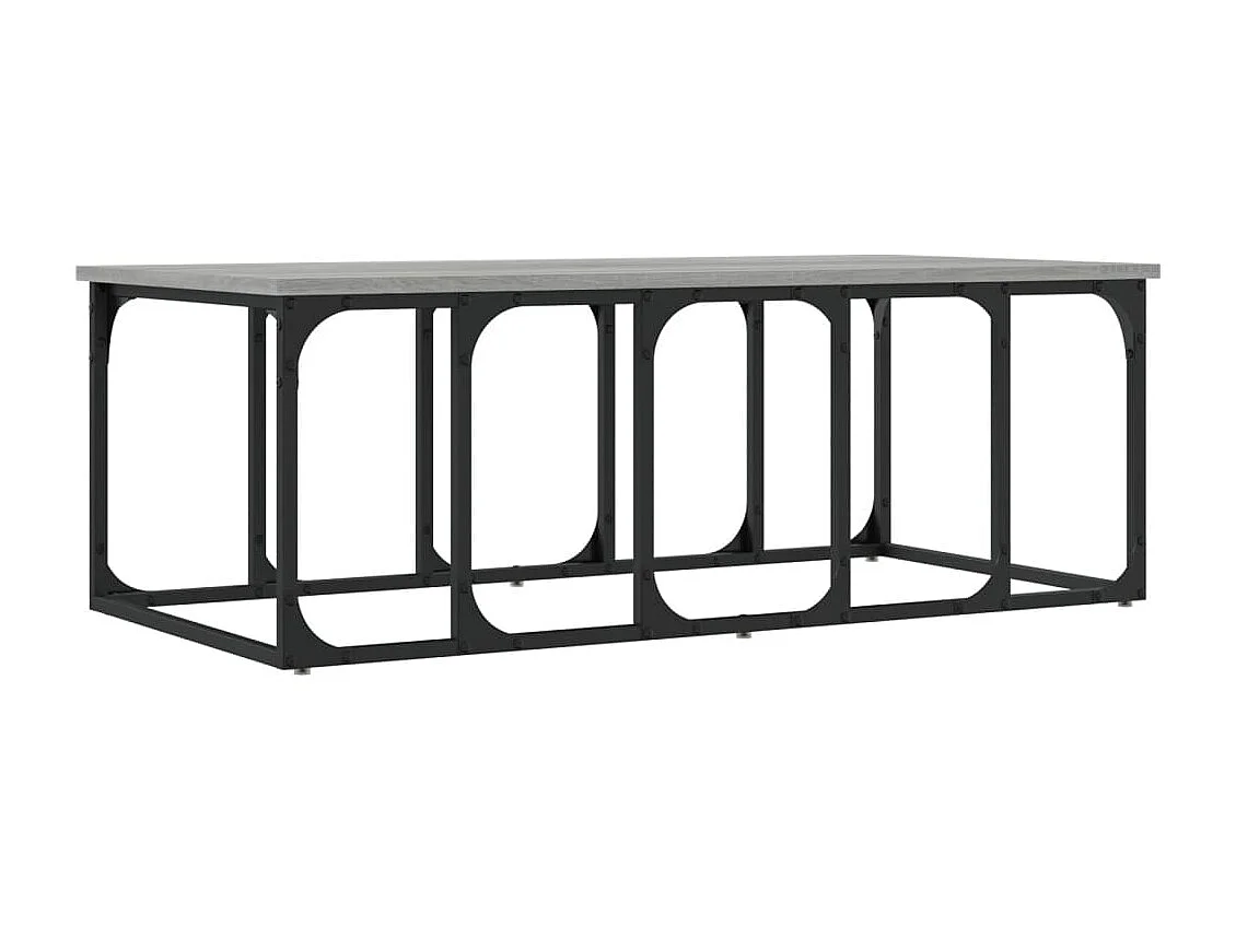 Couchtisch Beistelltisch Grau Sonoma 100x50x35,5 cm Holzwerkstoff -MN34049