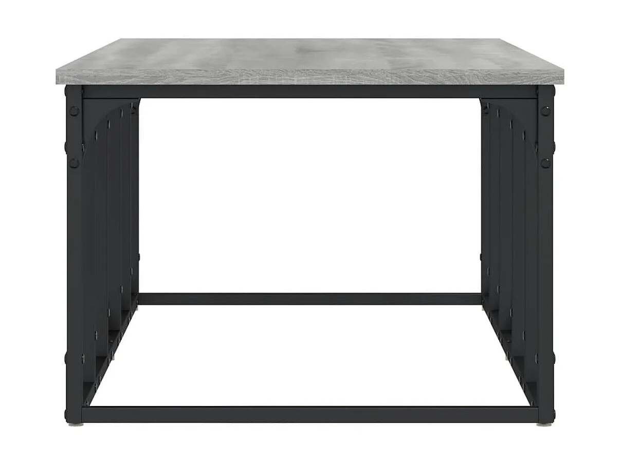 Couchtisch Beistelltisch Grau Sonoma 100x50x35,5 cm Holzwerkstoff -MN34049