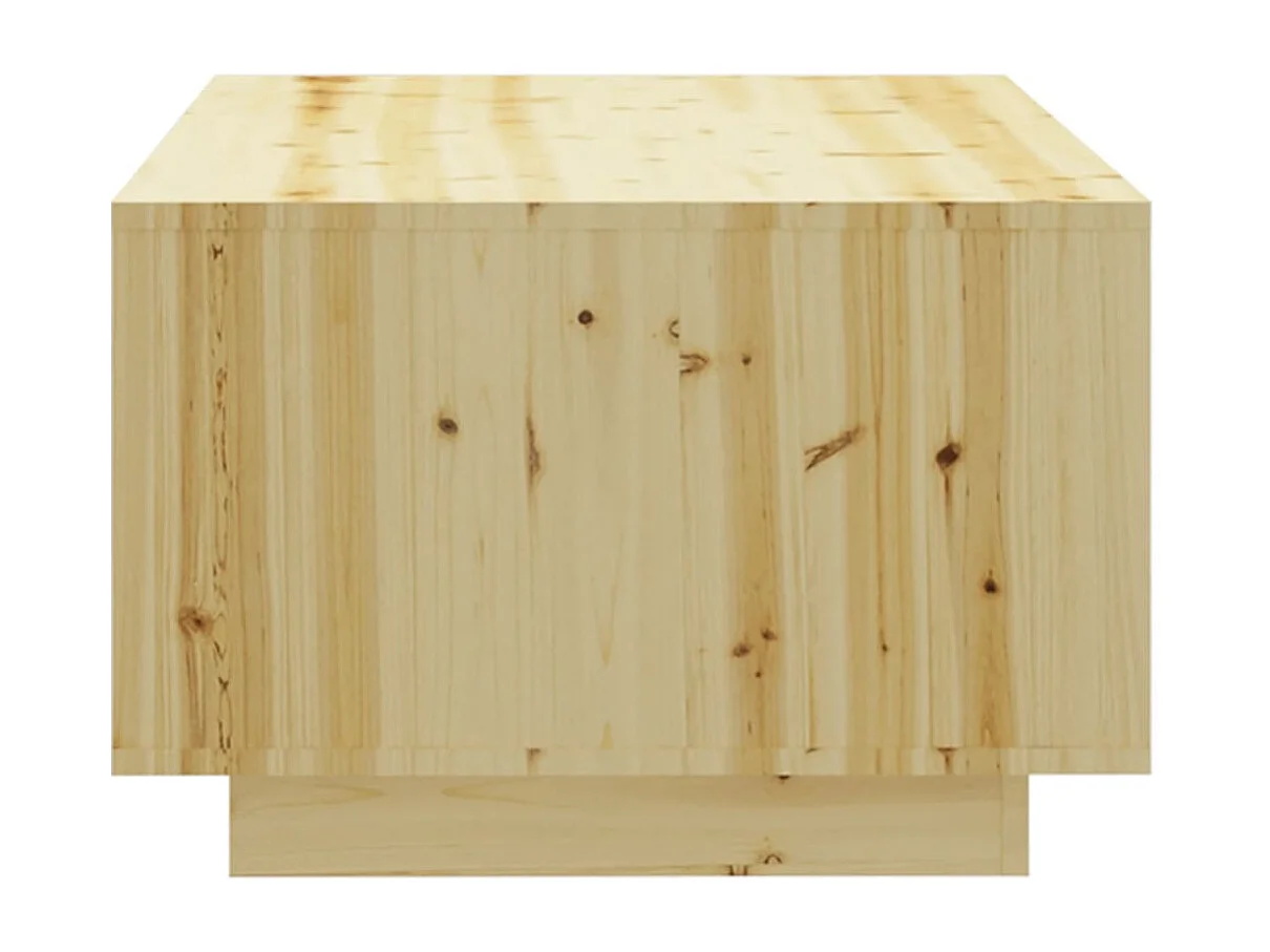 Couchtisch Beistelltisch 110x50x33,5 cm Massivholz Tanne -MN44013