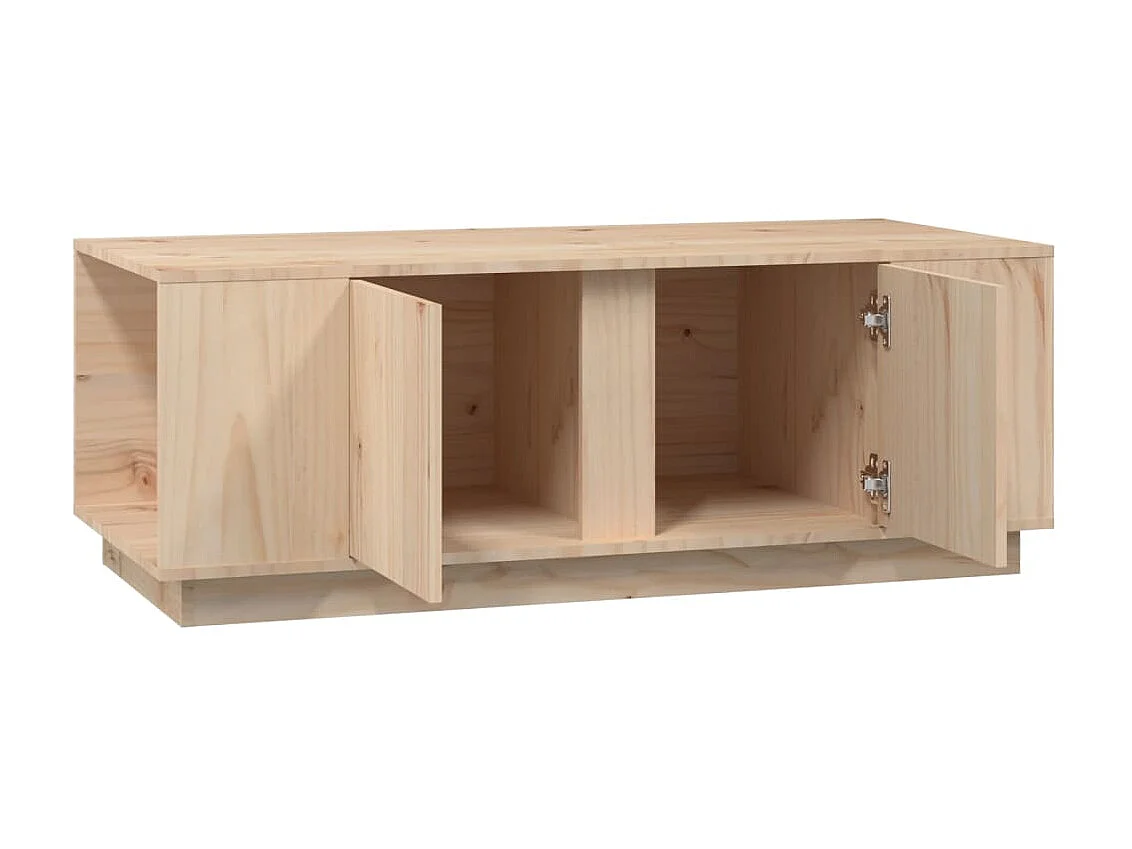 Couchtisch Beistelltisch 110x50x40 cm Massivholz Kiefer -MN40084