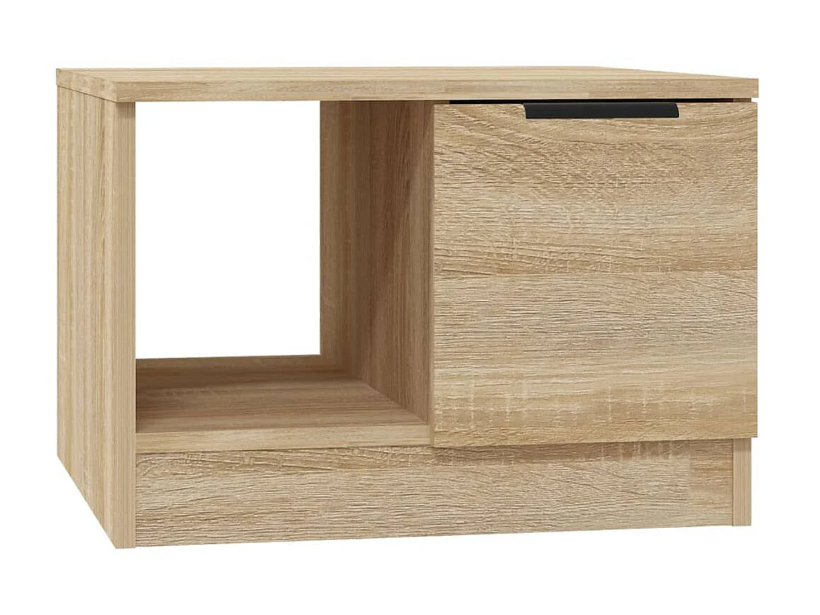 Couchtisch Beistelltisch Sonoma-Eiche 50x50x36 cm Holzwerkstoff -MN19933