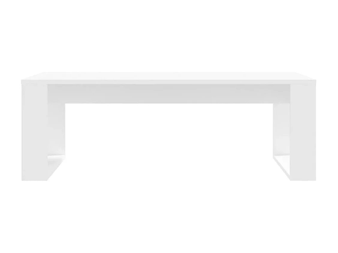 Couchtisch Beistelltisch Weiß 102x50x35 cm Holzwerkstoff -MN48970