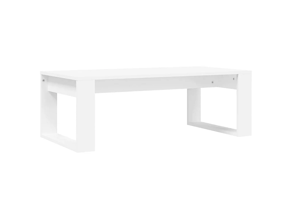 Couchtisch Beistelltisch Weiß 102x50x35 cm Holzwerkstoff -MN48970