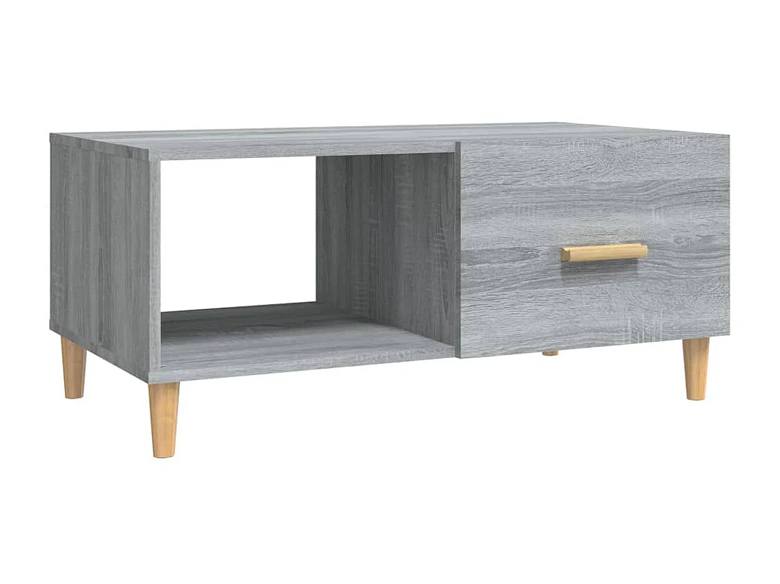 Couchtisch Beistelltisch Grau Sonoma 89,5x50x40 cm Holzwerkstoff -MN99028