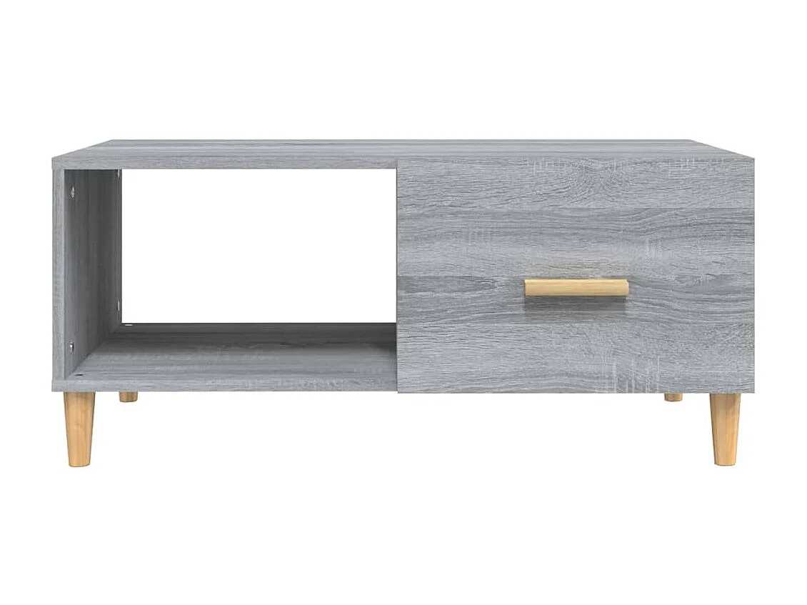 Couchtisch Beistelltisch Grau Sonoma 89,5x50x40 cm Holzwerkstoff -MN99028