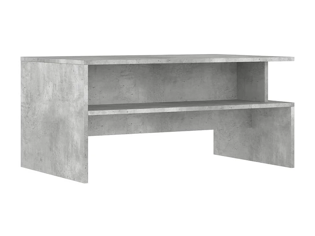 Couchtisch Beistelltisch Betongrau 90x55x42,5 cm Holzwerkstoff -MN60196