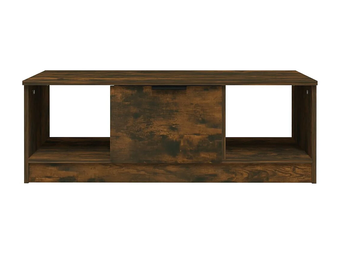 Couchtisch Beistelltisch Räuchereiche 102x50x36 cm Holzwerkstoff -MN86671