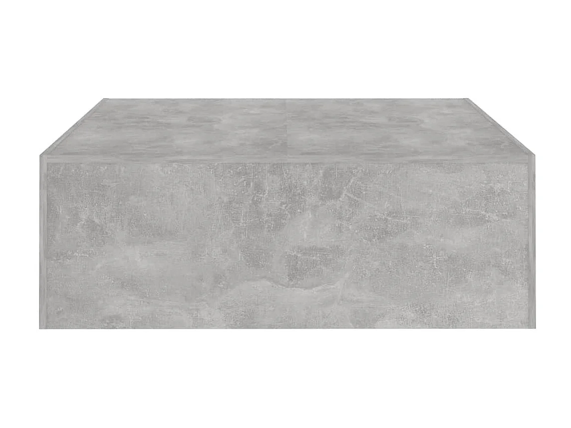 Couchtisch Beistelltisch Betongrau 100x100x35 cm Holzwerkstoff -MN61980