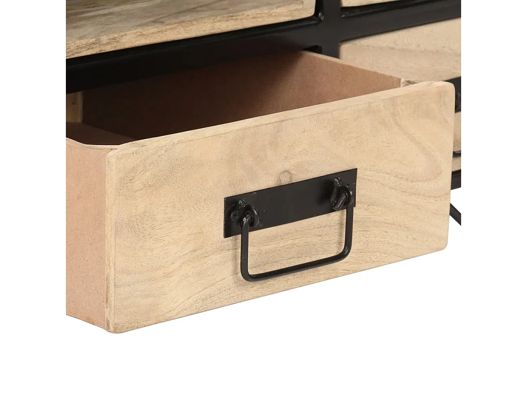 Couchtisch Beistelltisch 100×50×40 cm Mango Massivholz -MN94718