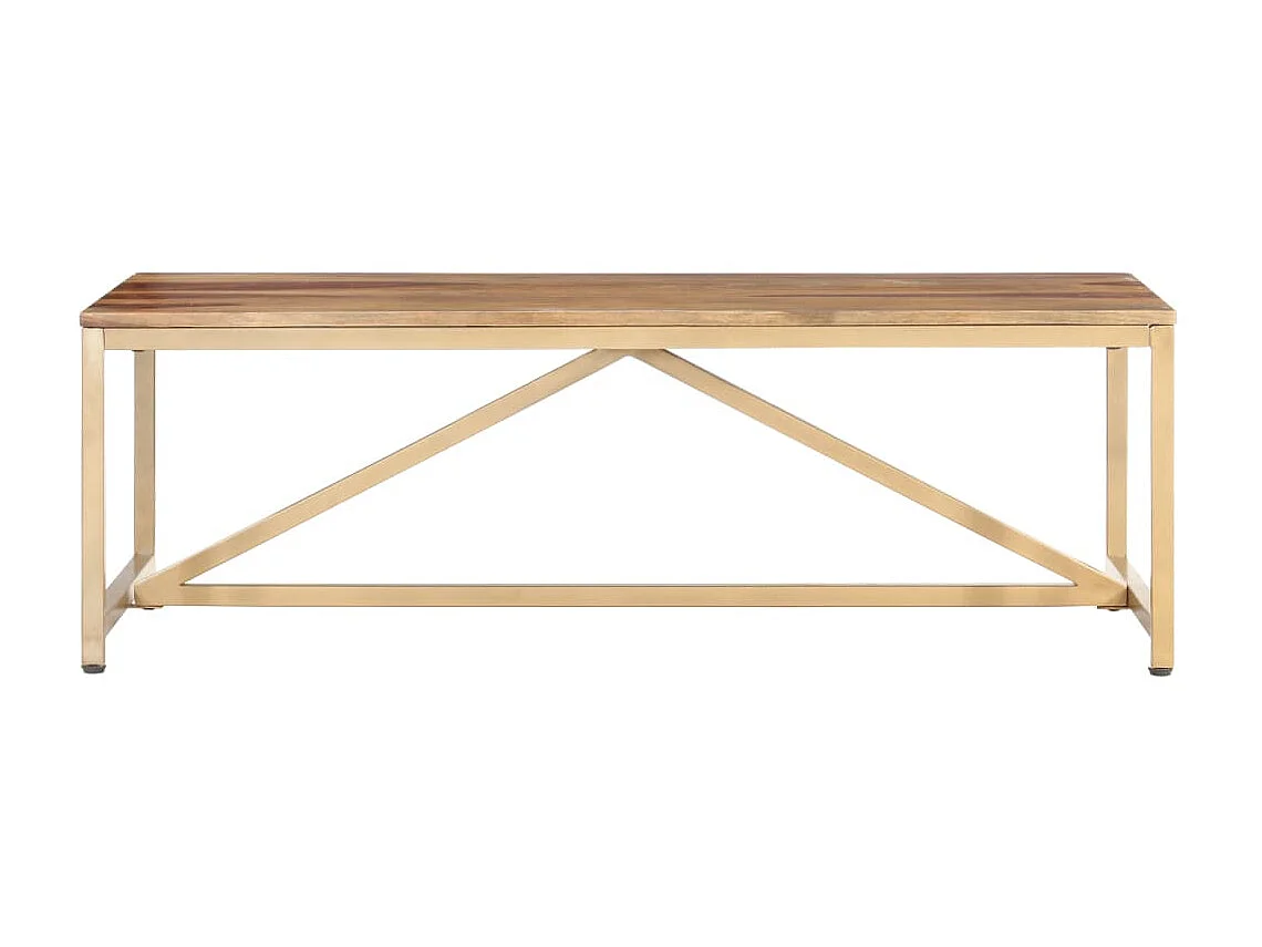 Couchtisch Beistelltisch 120 x 60 x 40 cm Massivholz -MN52099